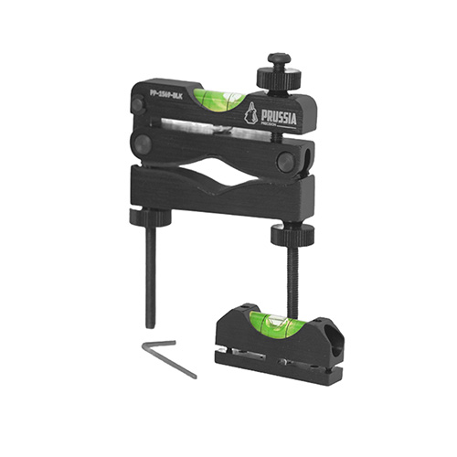 Prussia Precision Scope Mounting Leveling System ensures precise optic alignment, features dual-level reference, high-visibility indicators, and durable CNC construction.